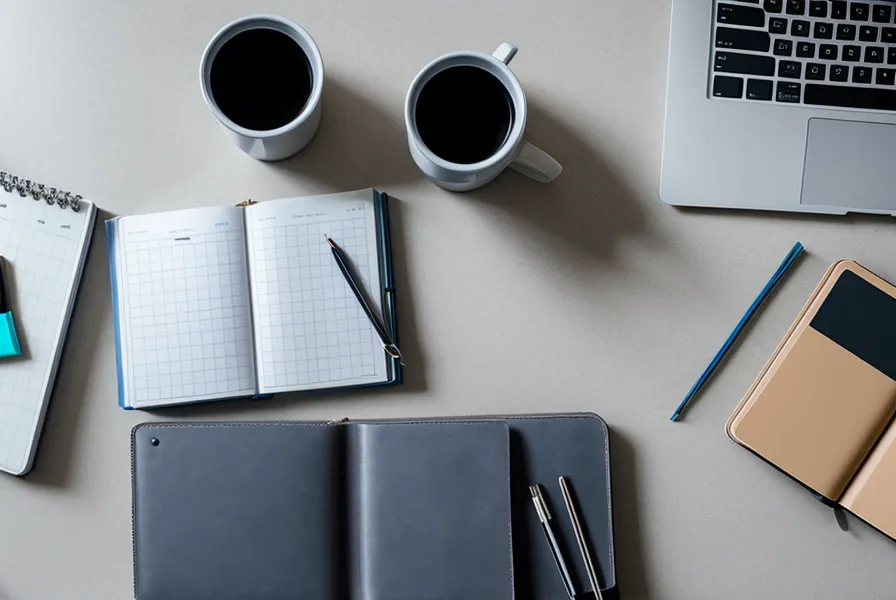 Carnet de notes avec la formule JOINDRE.TEXTE écrite à la main sur un bureau